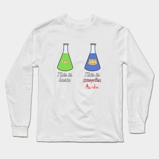 Basic and comp... acidic Long Sleeve T-Shirt